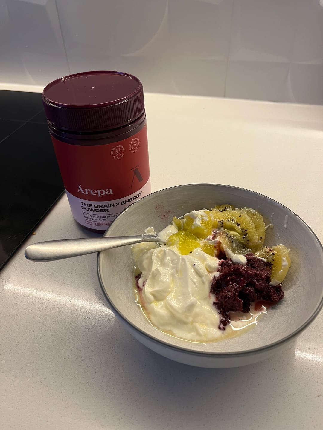 Customer photo review of The Brain x Energy Powder⁺