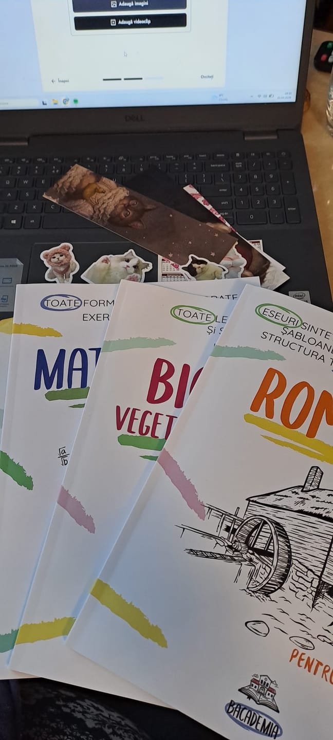 Customer photo review of Pachet Bacalaureat (Română + Matematică + Biologie Vegetală și Animală clasele IX-X) Bacademia