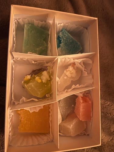 Customer photo review of Silky Gem Crystal Candy Gemmies Box
