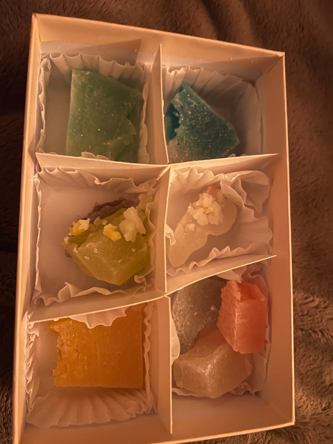 Customer photo review of Silky Gem Crystal Candy Gemmies Box