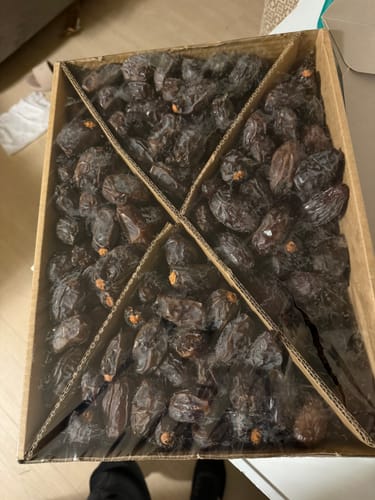 Customer photo review of 5kg Palestinian Medjool Dates 🇵🇸
