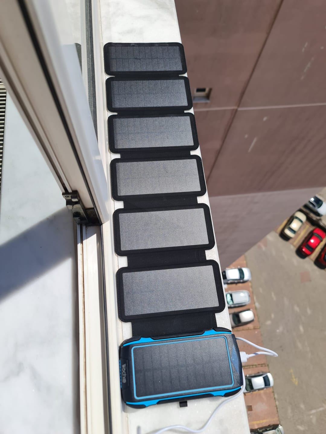 Customer photo review of Wochee XCore Ultimate 6+1 Solar Powerbank
