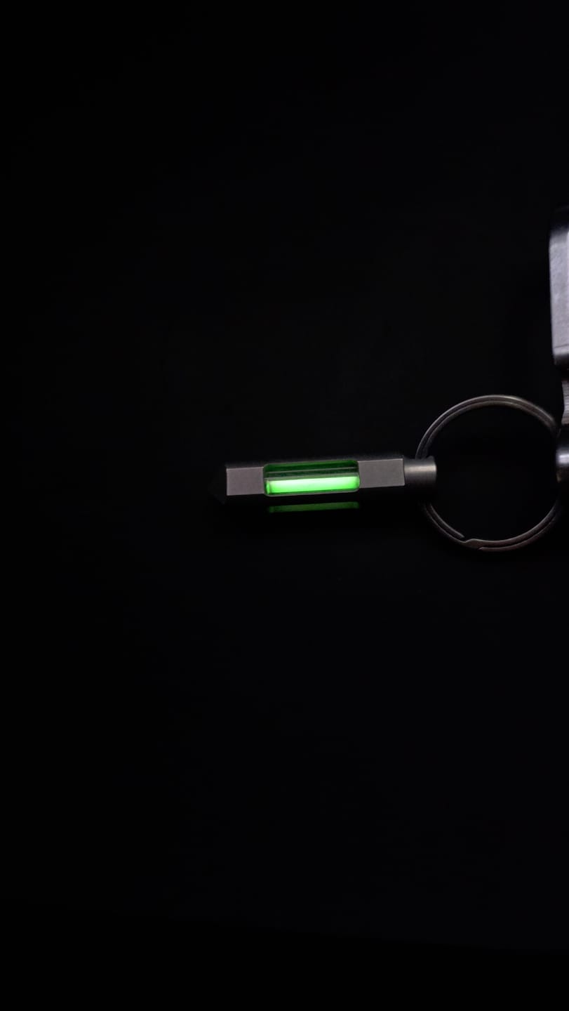 Customer photo review of Tritium Glow Fob