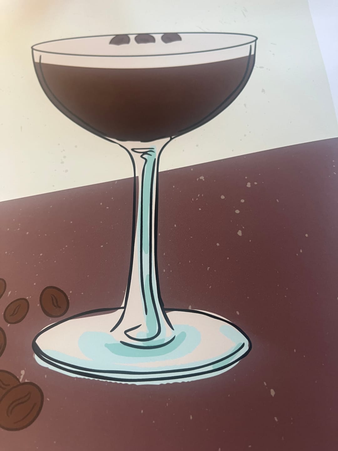 Customer photo review of The Espresso Martini Poster