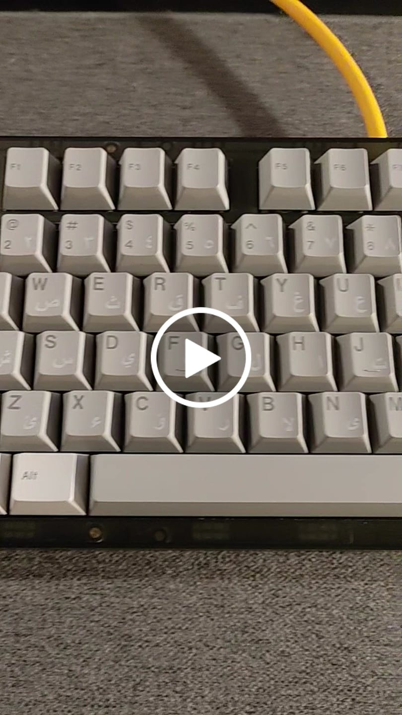 Customer video review of KEYKOBO KHONSU ABS DOUBLE-SHOT KEYCAP SET INSTOCK