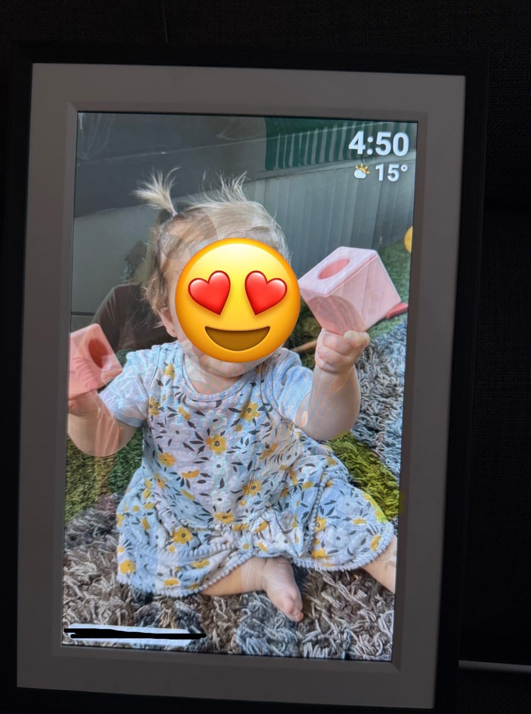 Customer photo review of Digital Photo Frame