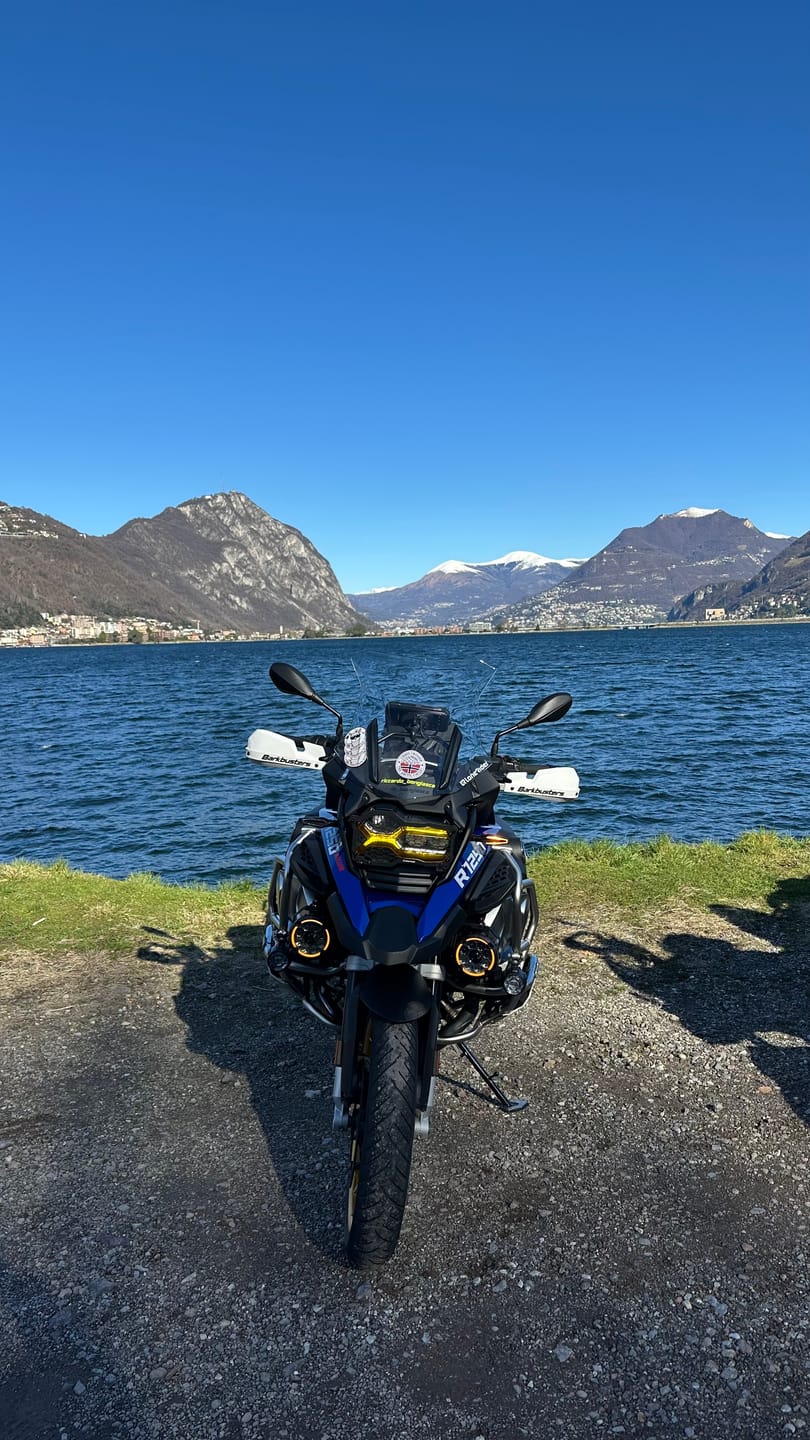 Customer photo review of Motorcycle Lights – The World’s Smartest Motorcycle Auxiliary Lighting System