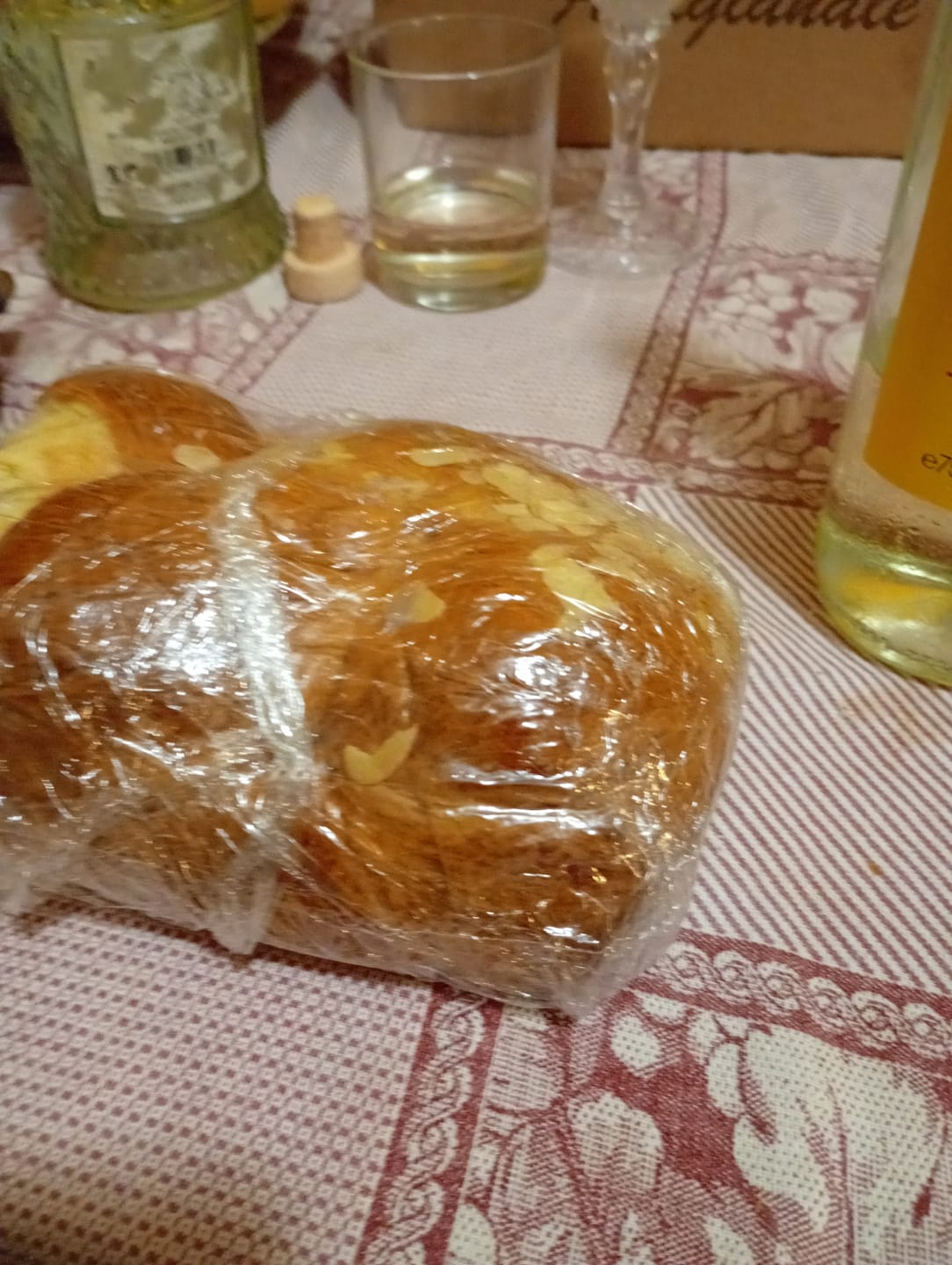 Customer photo review of Traditional Greek Tsoureki – Fresh Artisan Loaf (500g)
