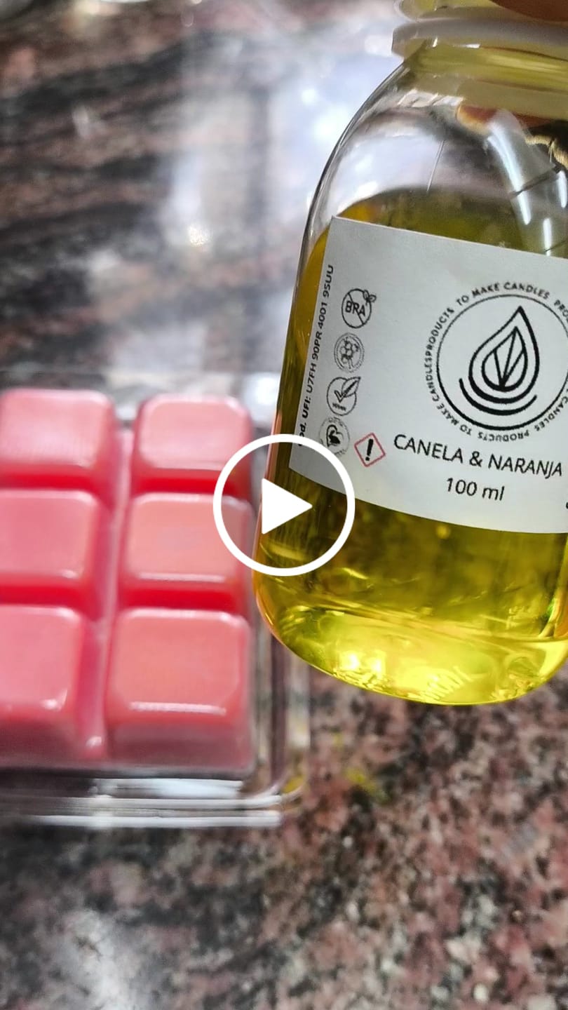 Customer video review of Fragancia CANELA & NARANJA