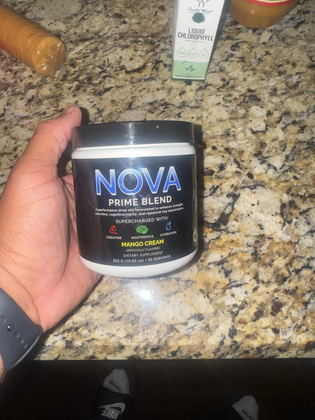 Customer photo review of Nova Prime Creatine Blend