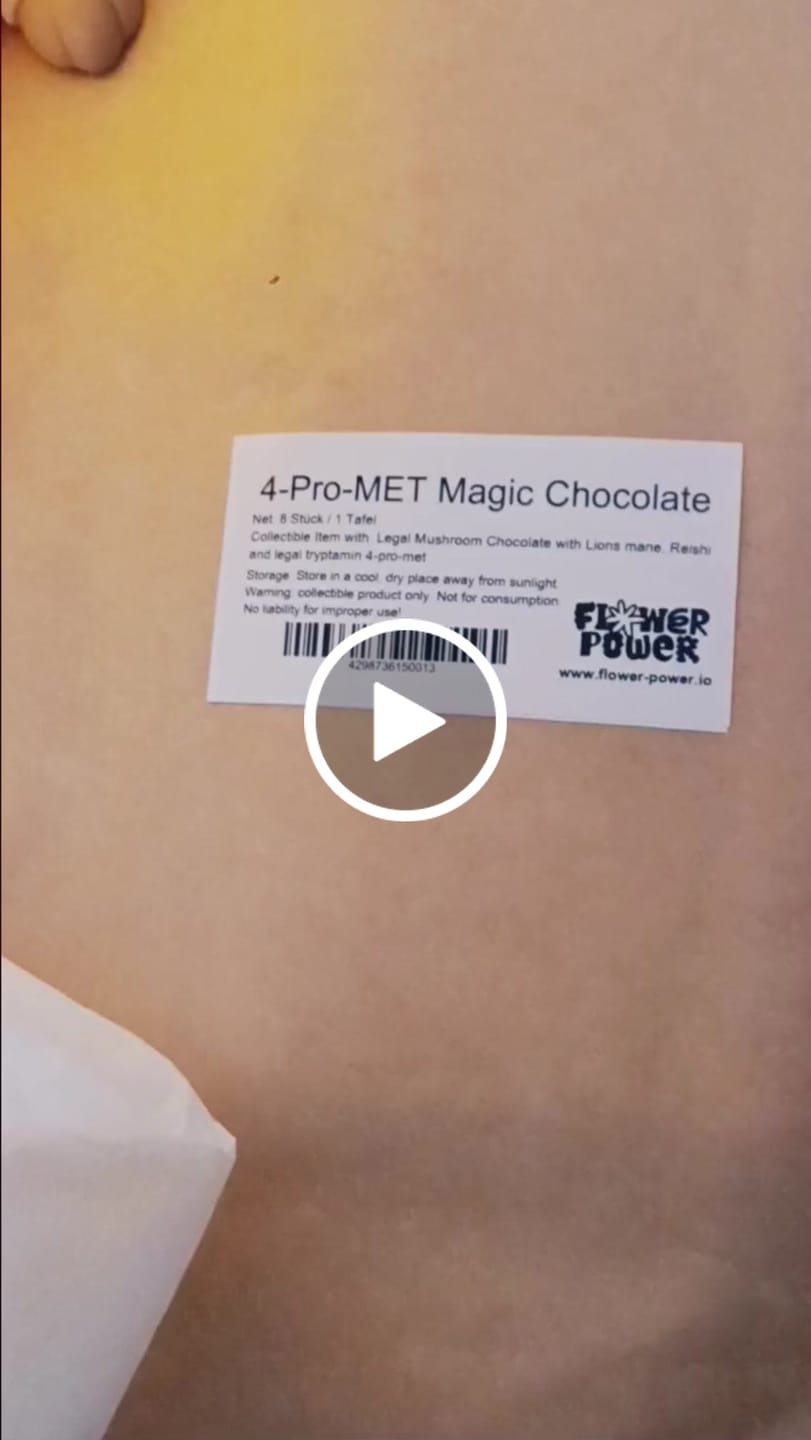 Customer video review of 🍄 4-Pro-MET Magic Chocolate