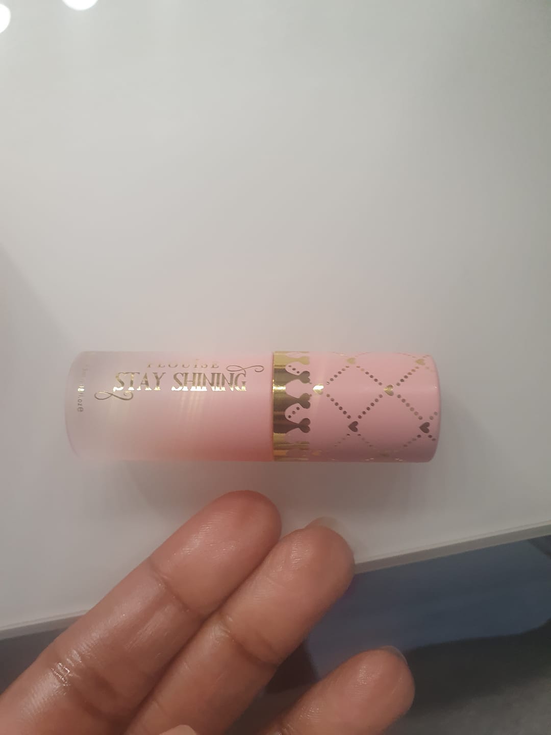 Customer photo review of P.Louise Stay Shining Lip Oil Mini