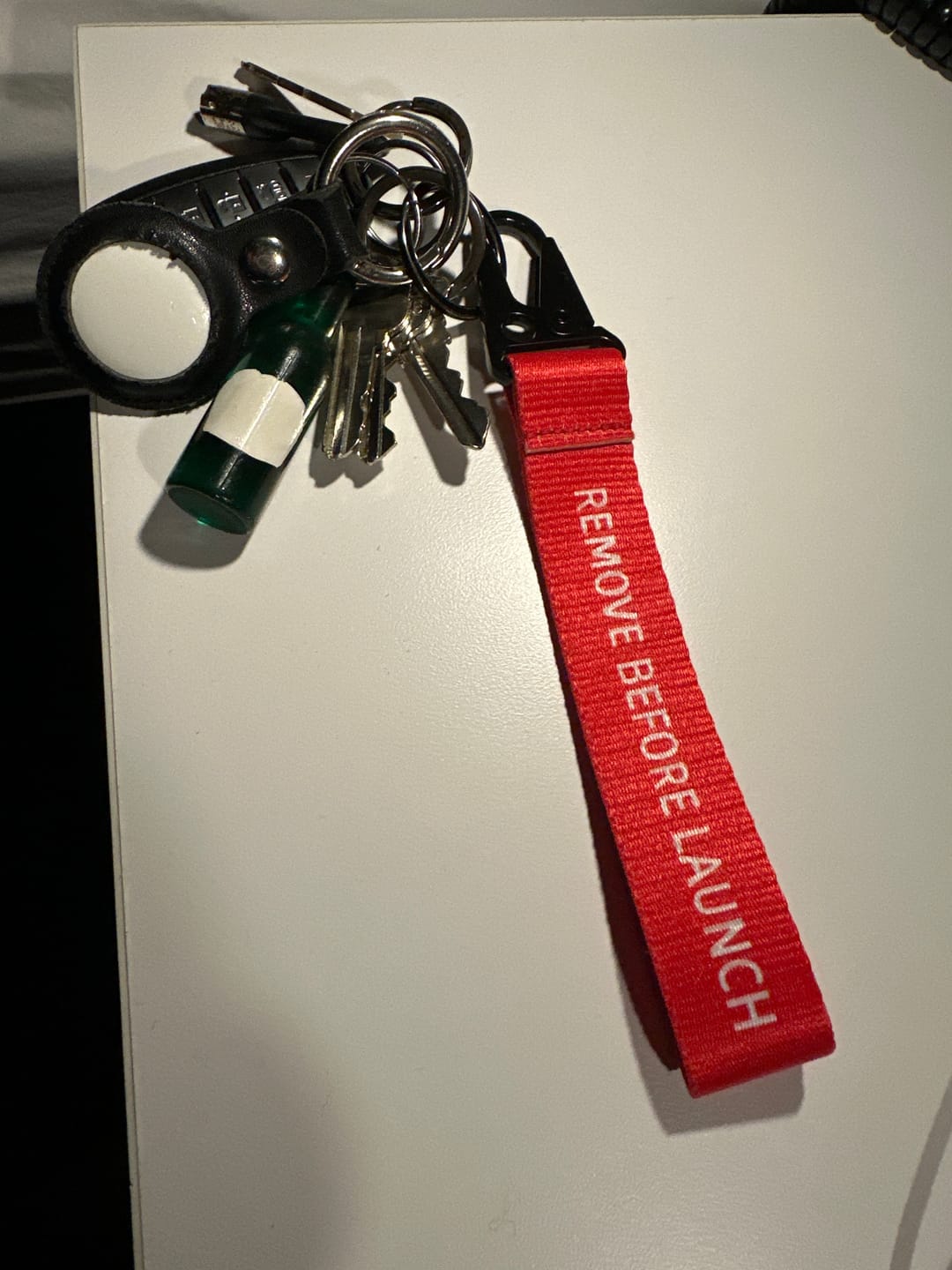 Customer photo review of 80Eighty® Remove Before Launch WristStrap