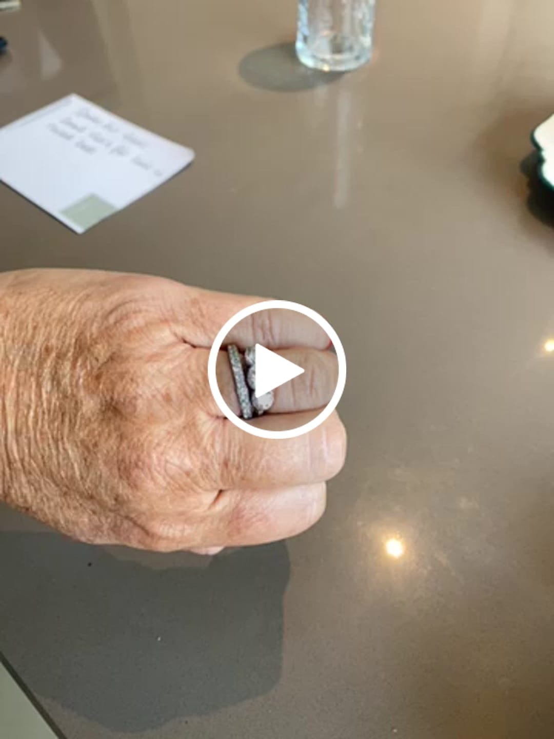 Customer video review of Eternity Band Ring