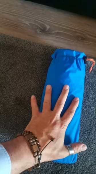 Customer photo review of Ultraleichte & kompakte Isomatte - perfekt für unterwegs