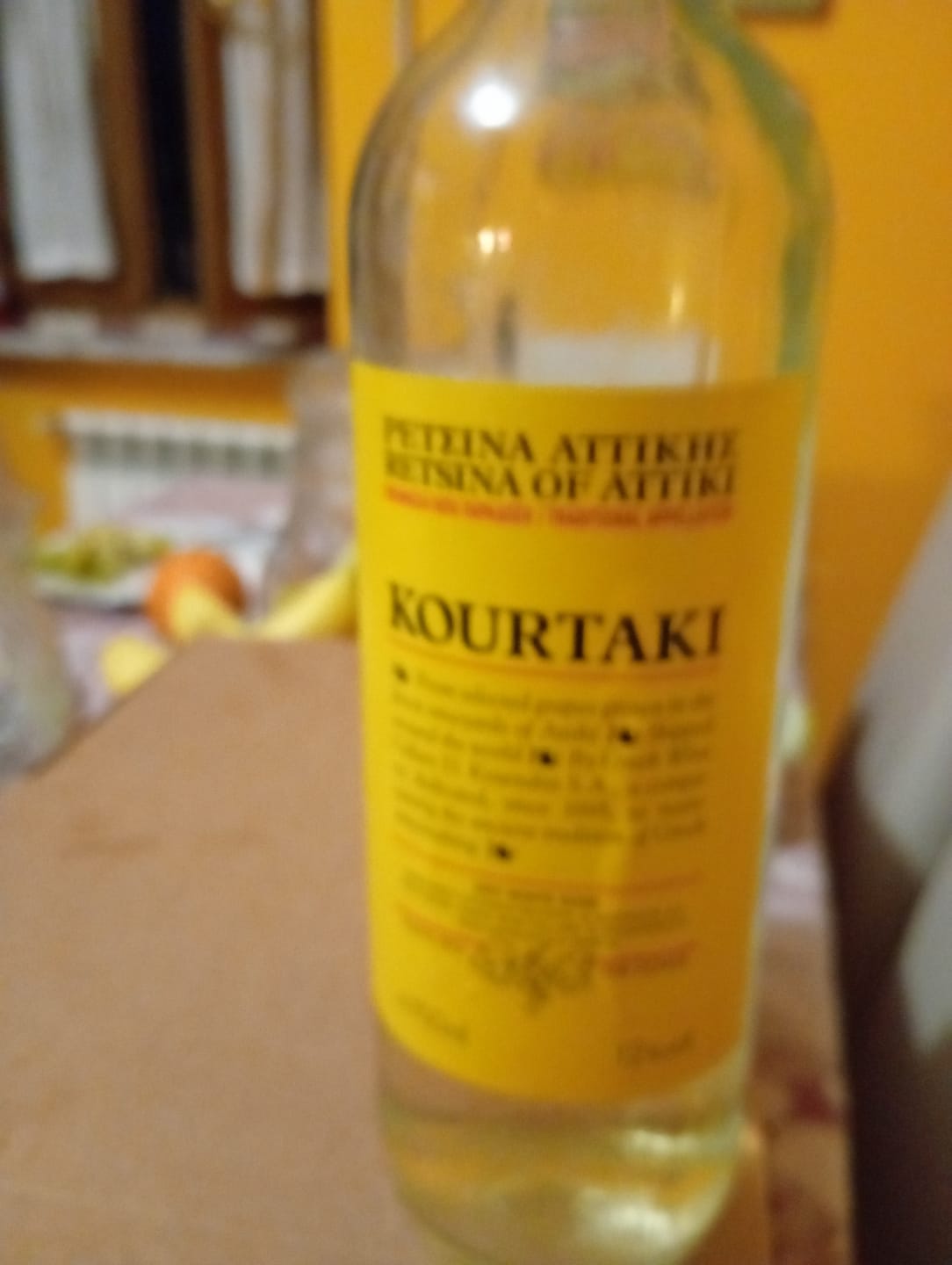 Customer photo review of Retsina Wine Kourtaki - 750ml