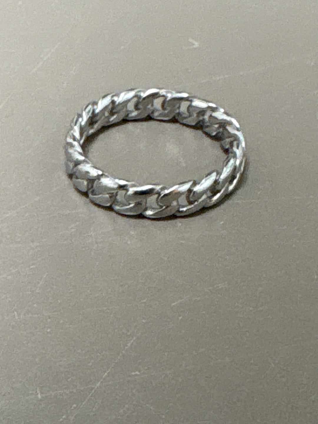 Customer photo review of MINI CUBAN RING