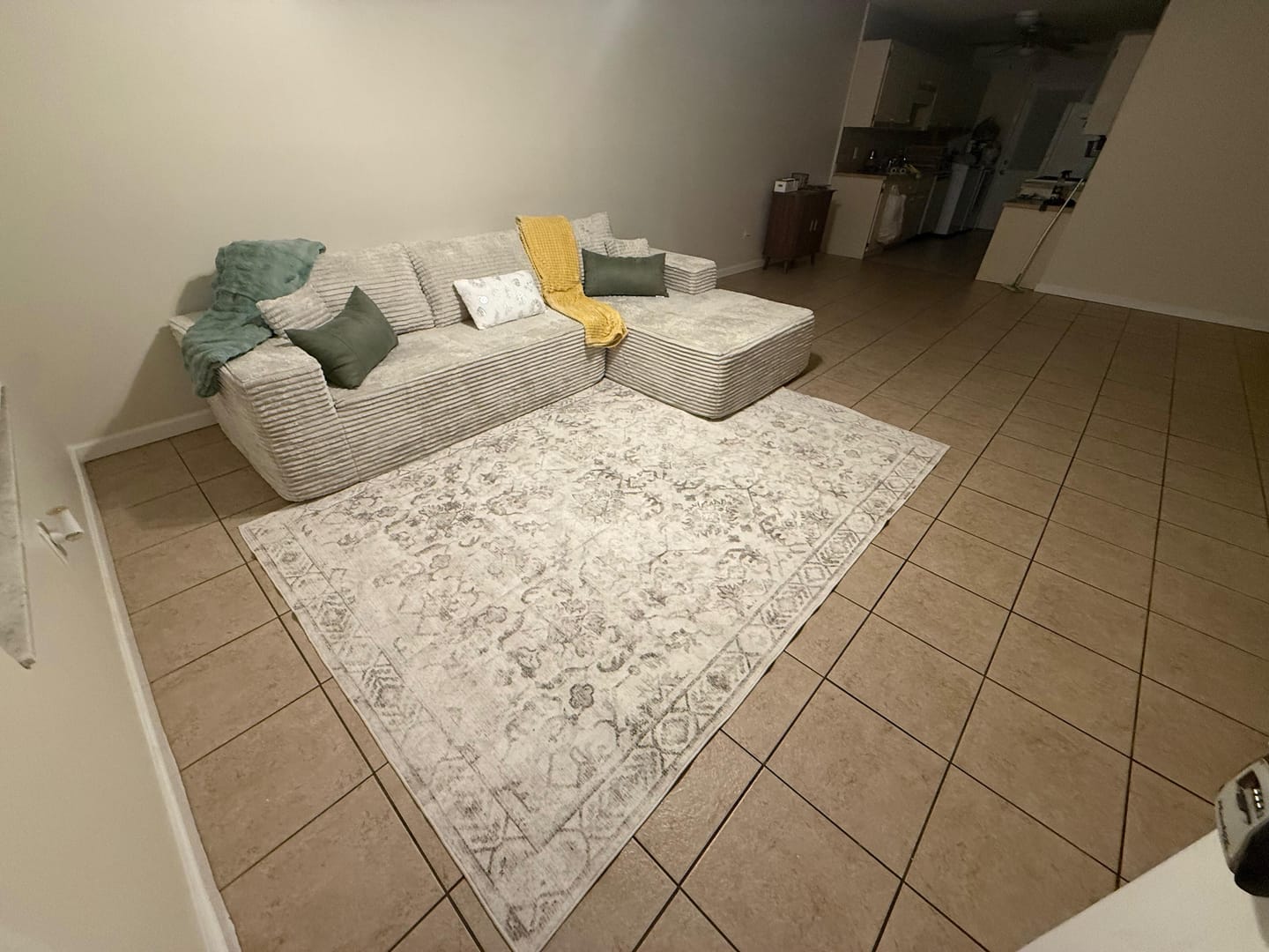Customer photo review of Astra Sleeper Sectional Sofa