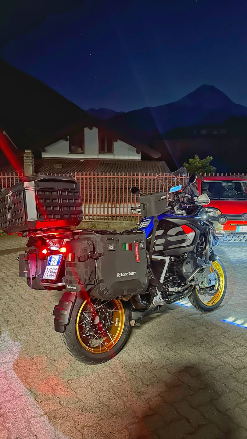 Customer photo review of MotoCase – The Ultimate Top Case