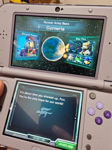 Customer photo review of New Nintendo 3DS XL Handheld Console - SNES