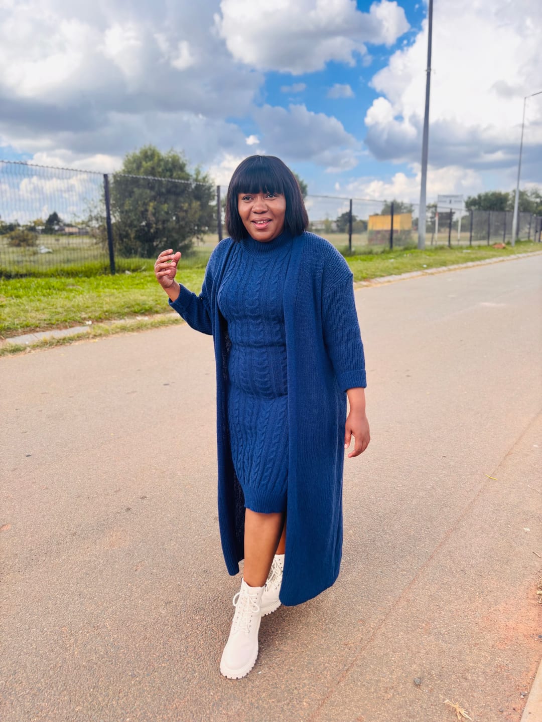 Customer photo review of NALEDI - Brazilian Fringe Bob