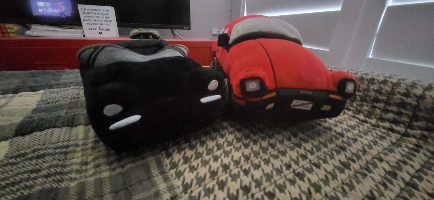 Customer photo review of Miata MX5 Plushie