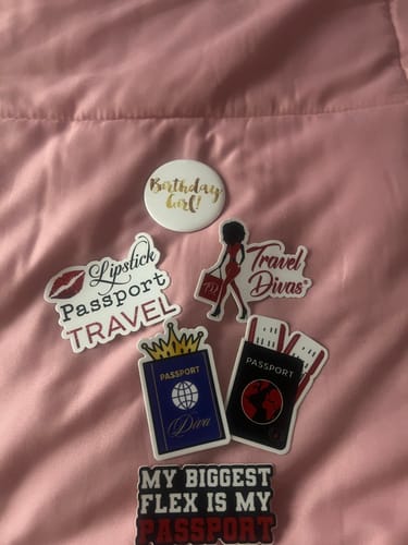 Customer photo review of It's My Birthday, Upgrade Me Tee