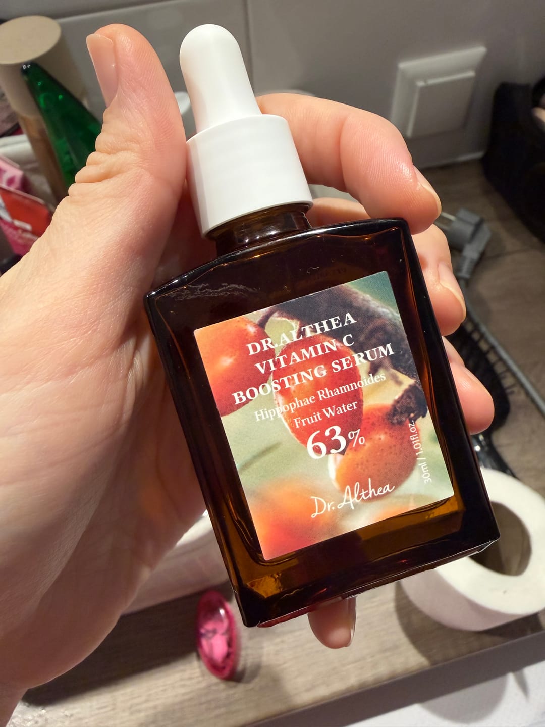 Customer photo review of Vitamīna C serums sejas ādai Dr. Althea Vitamin C Boosting Serum