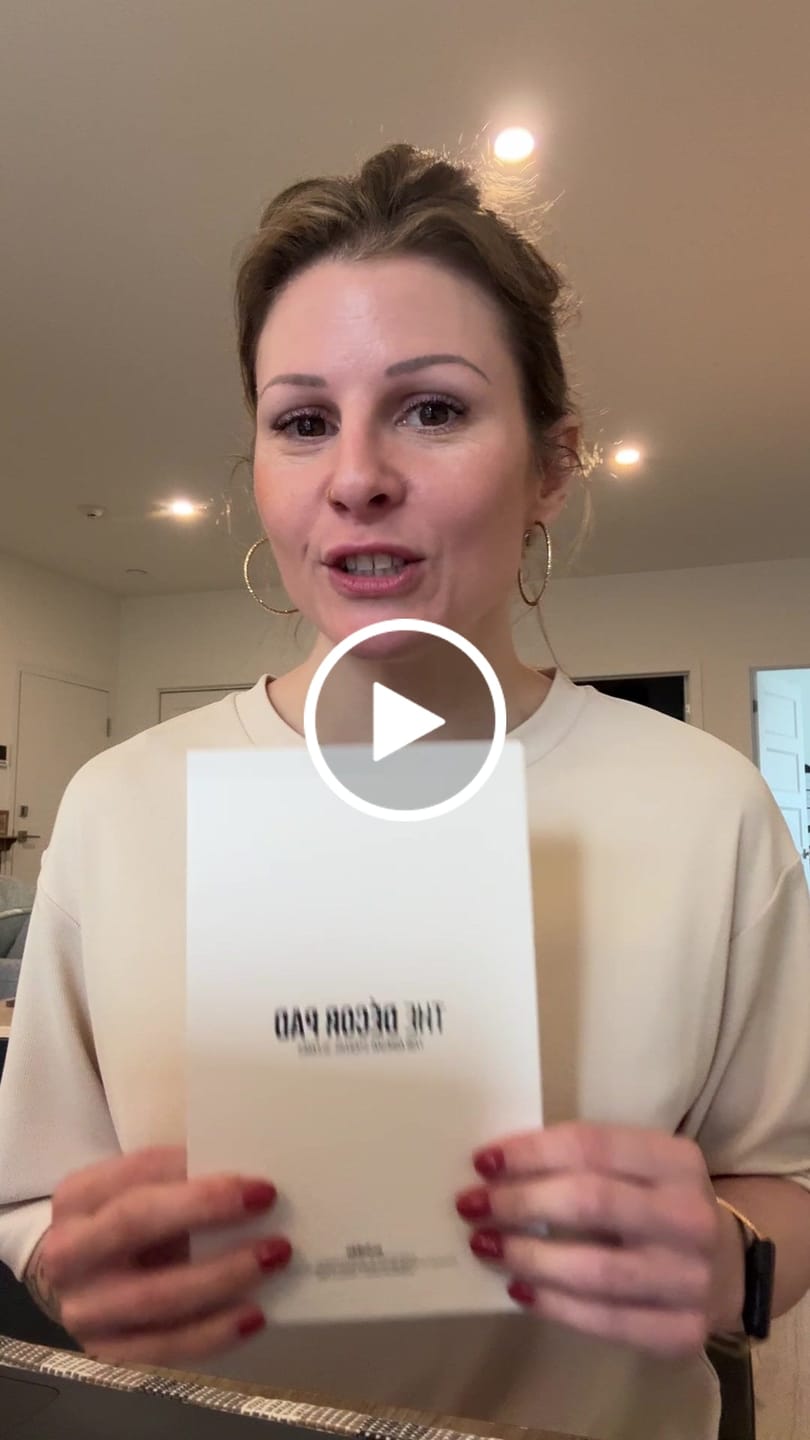 Customer video review of The Décor Pad