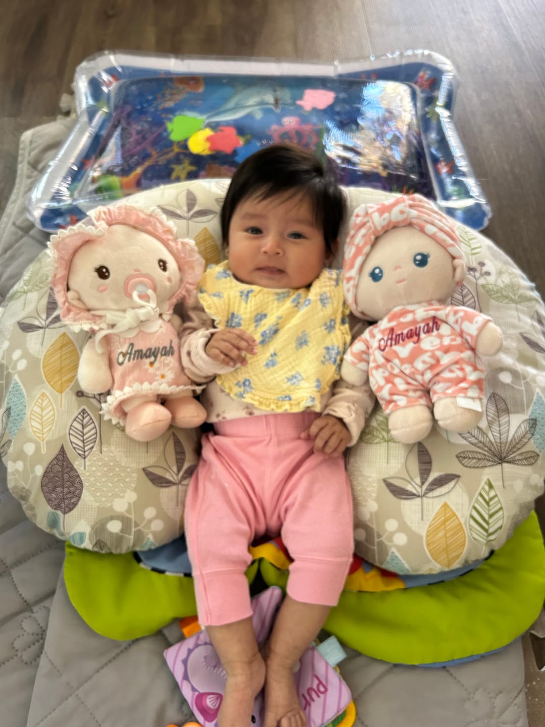 Customer photo review of Personalized Pudding Baby Girl - Light