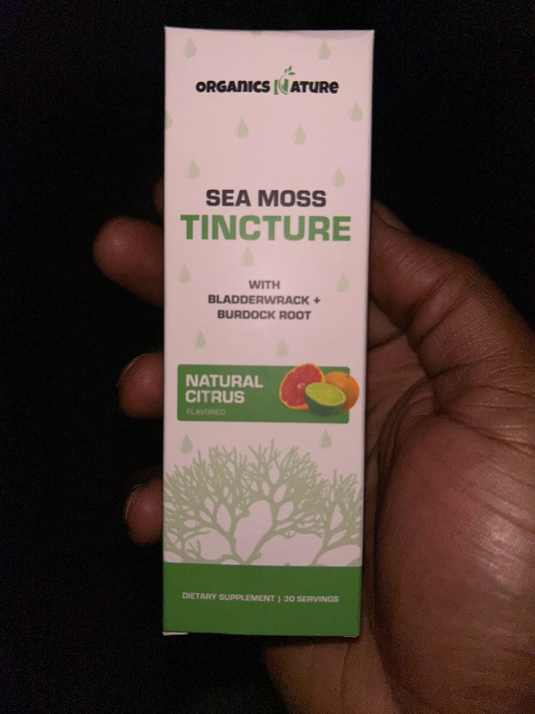 Customer photo review of Sea Moss Tincture - Gift