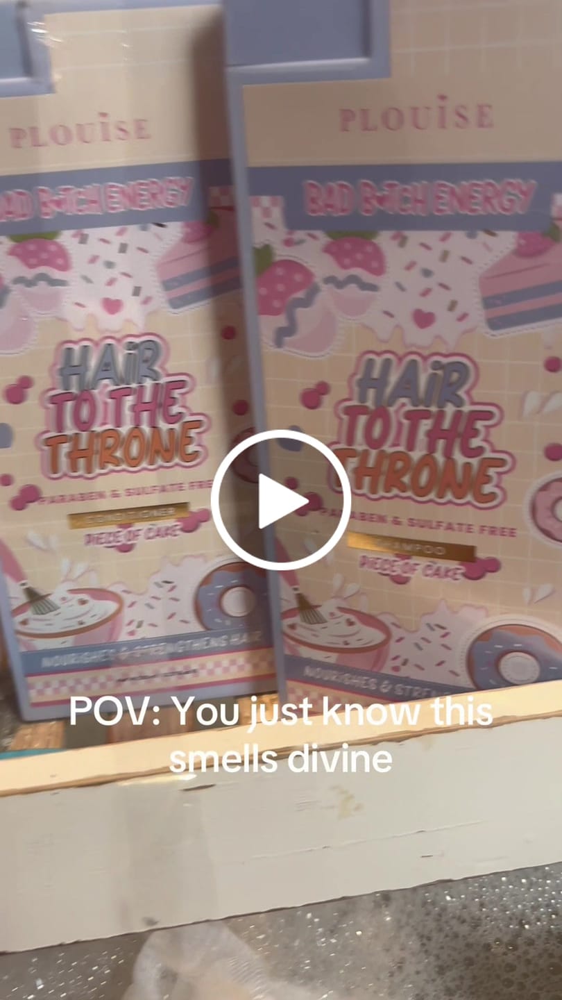 Customer video review of Hair To The Throne Shampoo & Conditioner Bundle