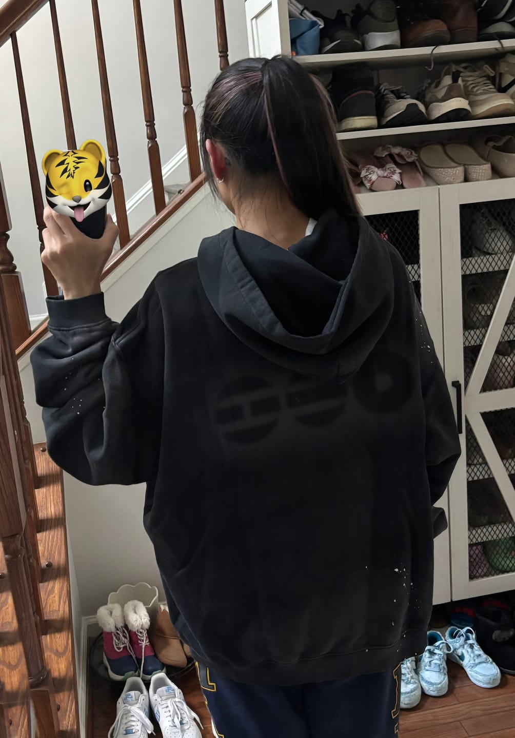 Customer photo review of [2ND PRE-ORDER] BTS - ARIRANG OFFICIAL MD HOODIE BLACK