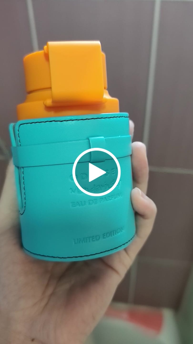 Customer video review of Armaf Odyssey Mandarin Sky Eau De Parfum