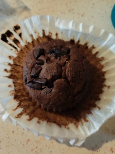 Customer photo review of MUFFIN al Cacao e Gocce di Cioccolato KETO