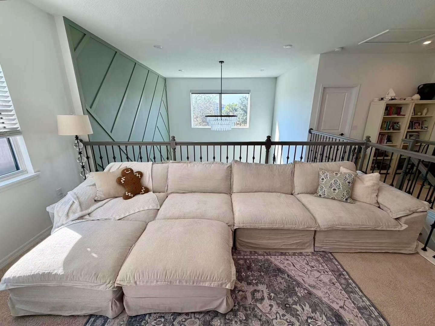 Customer photo review of Zephyra Oversized Modular Sofa