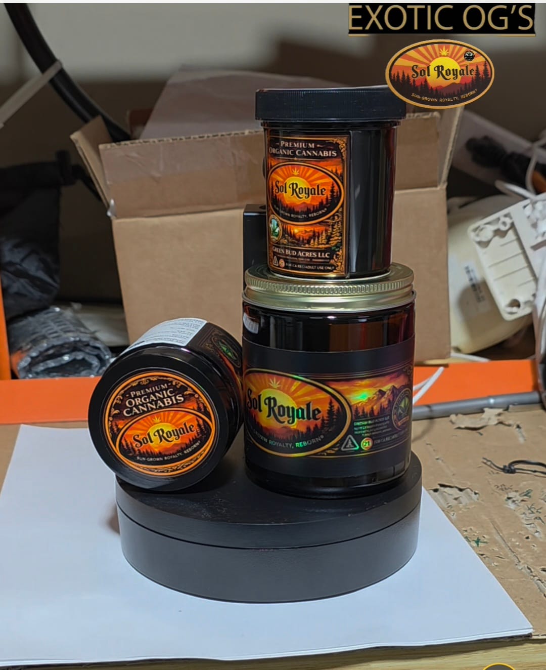 Customer photo review of Print Custom Labels
