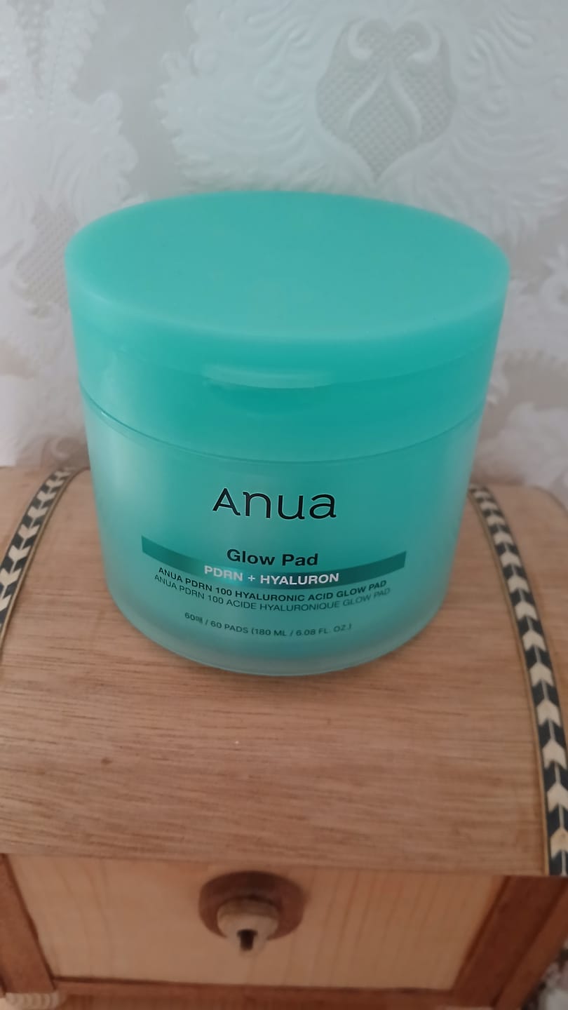 Customer photo review of Divpusēji ar toniku piesūcināti spilventiņi Anua PDRN Hyaluronic Acid Glow Pad