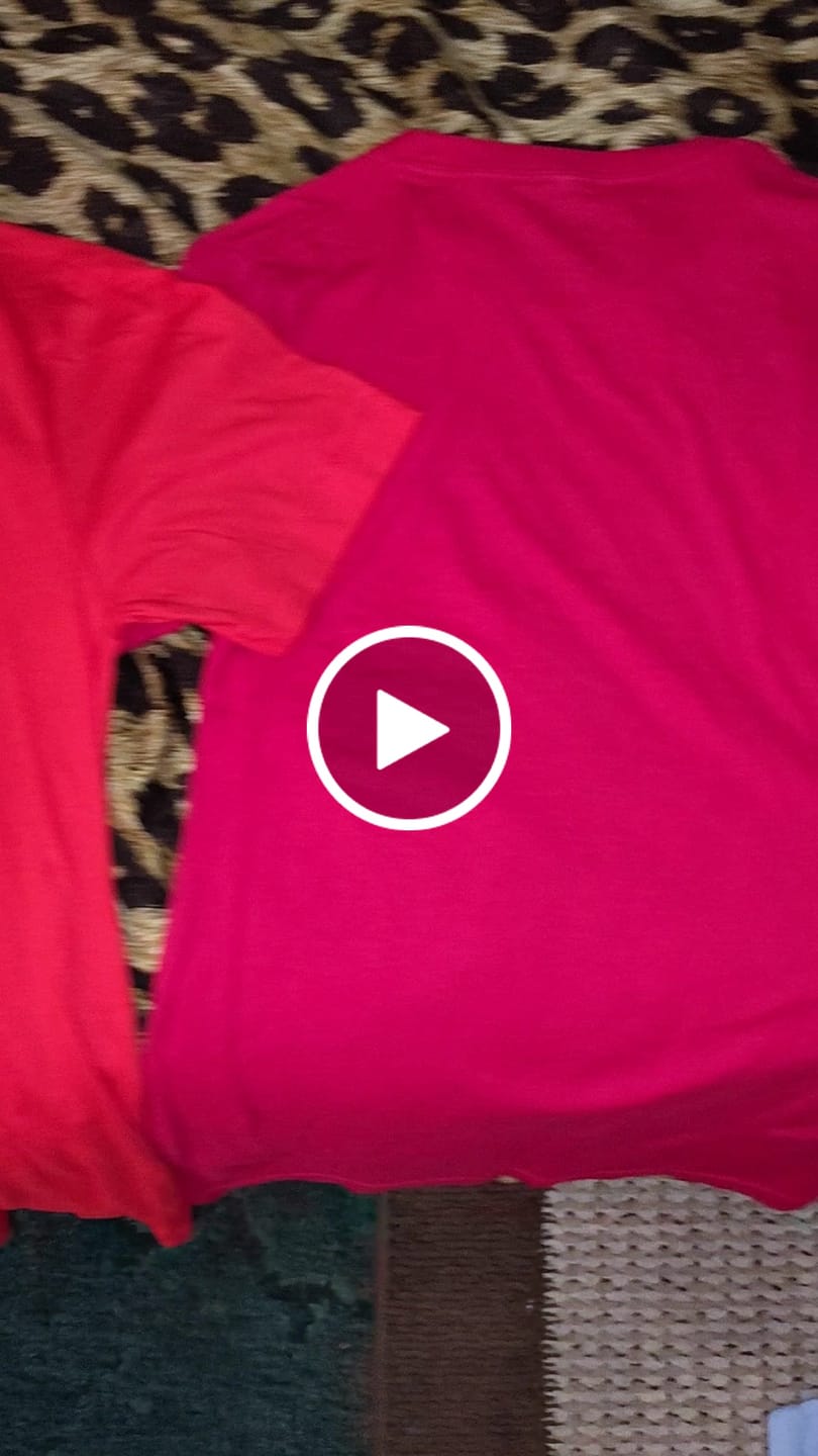 Customer video review of MAMACITA • Tonal Poppy Tee