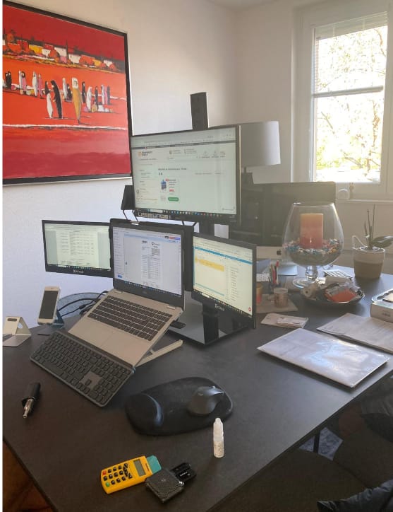 Customer photo review of X3 Pro® Double Écran 13,3"