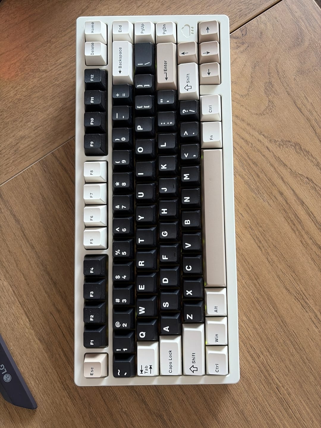 Customer photo review of WOBKEY - Rainy75 - 75% Aluminum Mechanical Keyboard