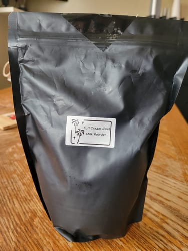 Customer photo review of Organic Goat Milk Powder