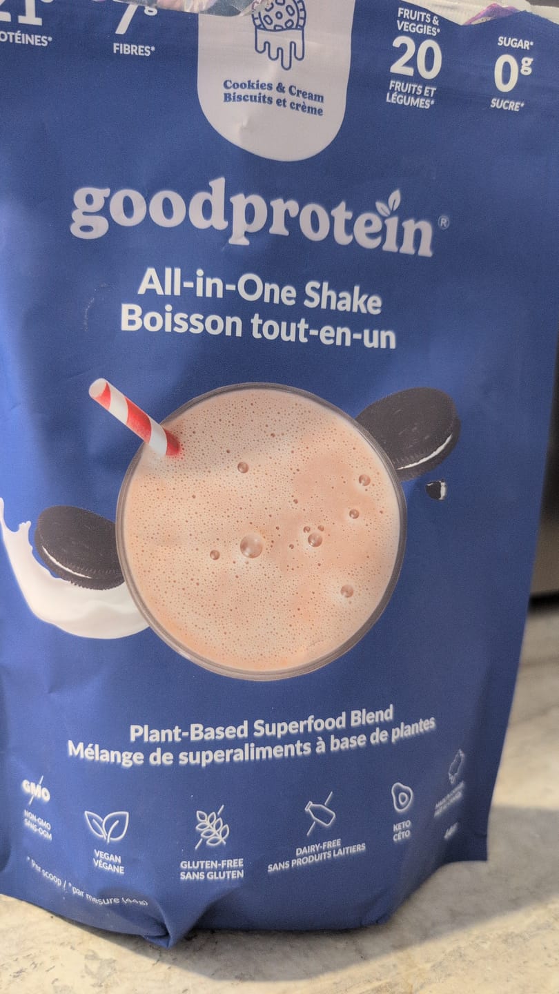 Customer photo review of Good Protein - Boisson tout-en-un - 440g