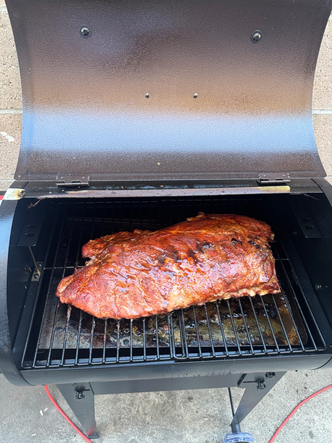 Customer photo review of Brown Sugar Honey Habanero BBQ Glaze