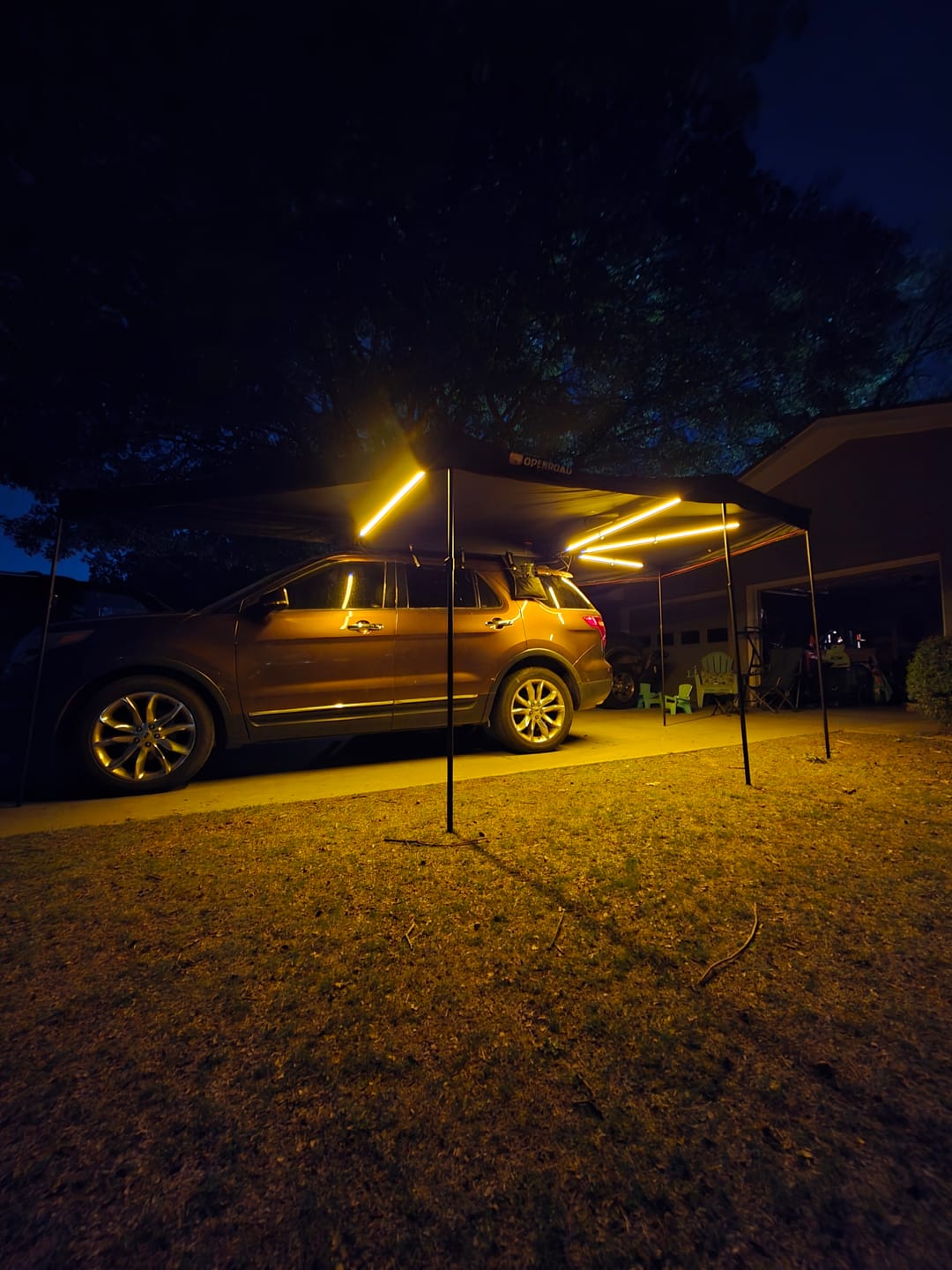 Customer photo review of OPENROAD 270 Degree Awning XL