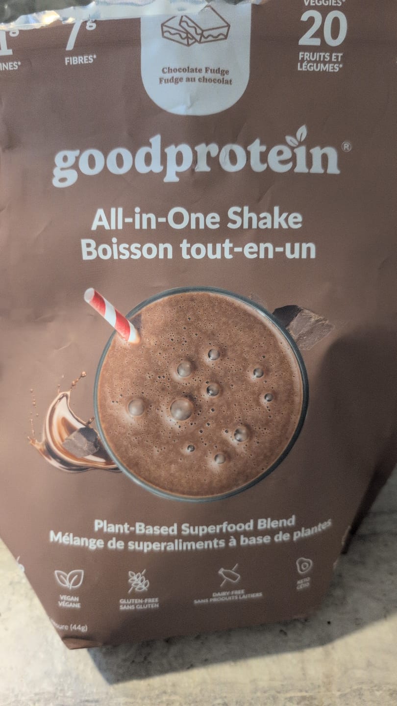 Customer photo review of Good Protein - Boisson tout-en-un - 880g