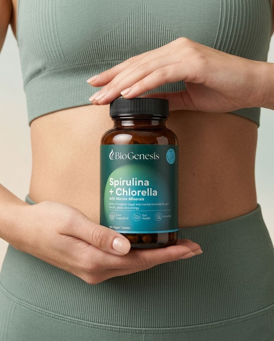 Customer photo review of Organic Spirulina & Chlorella with Marine Minerals Tablets - 180 & 600