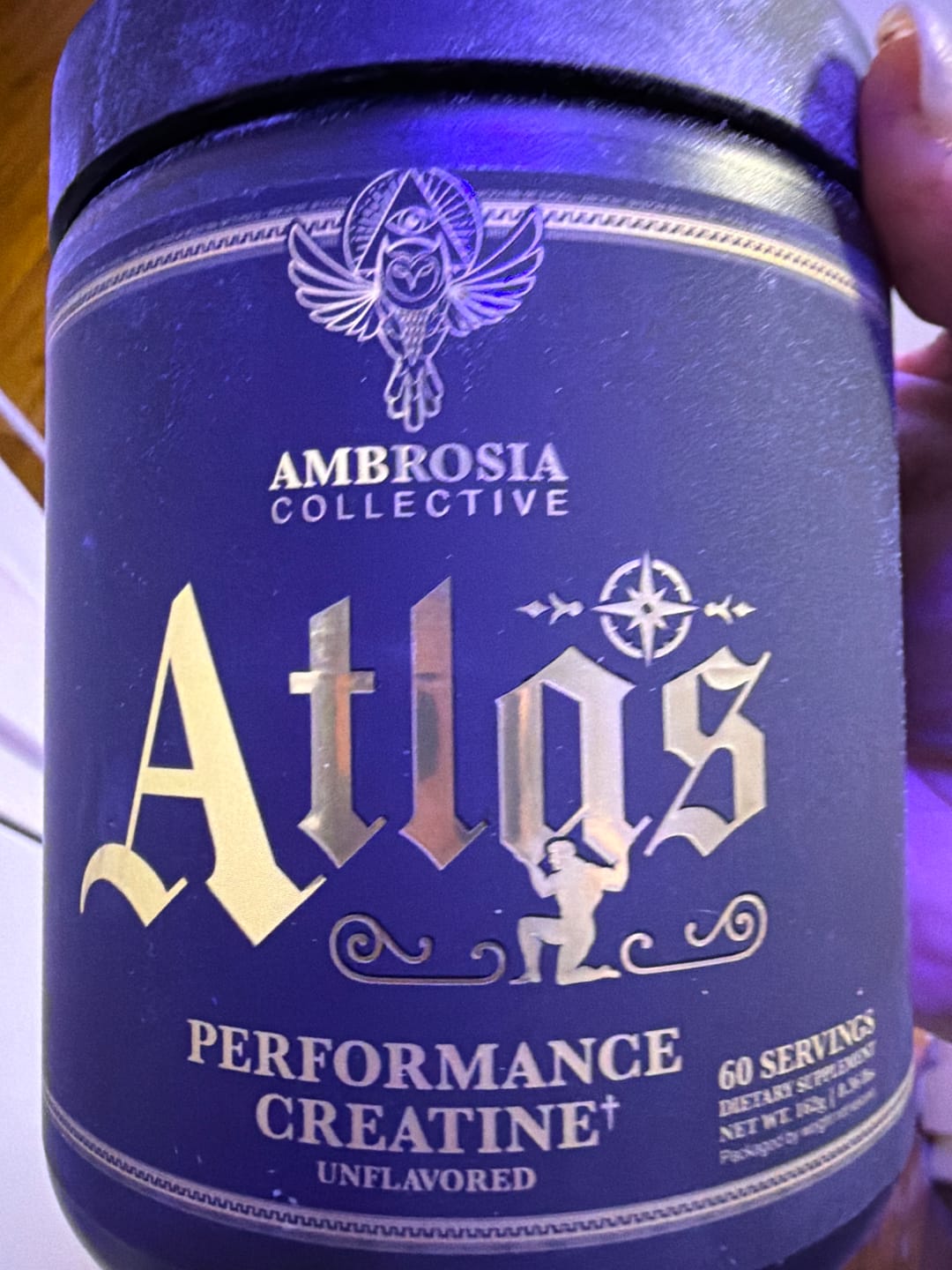 Customer photo review of Atlas Performance Creatine