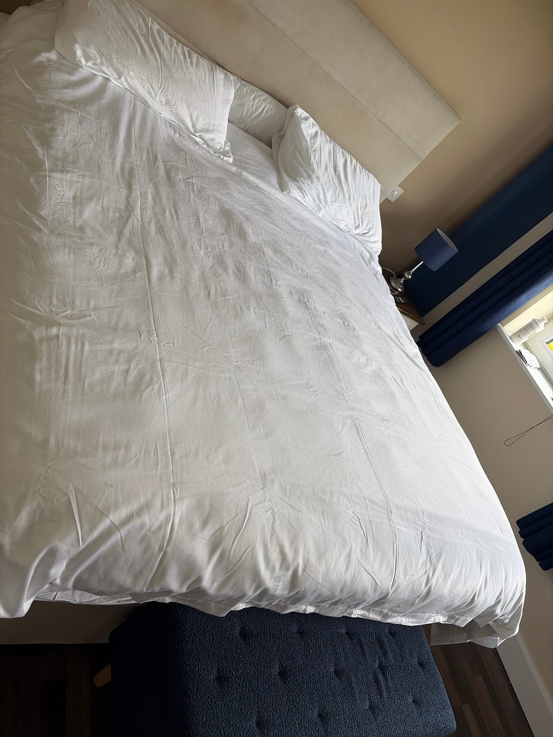 Customer photo review of The Aura Collection Bed Set