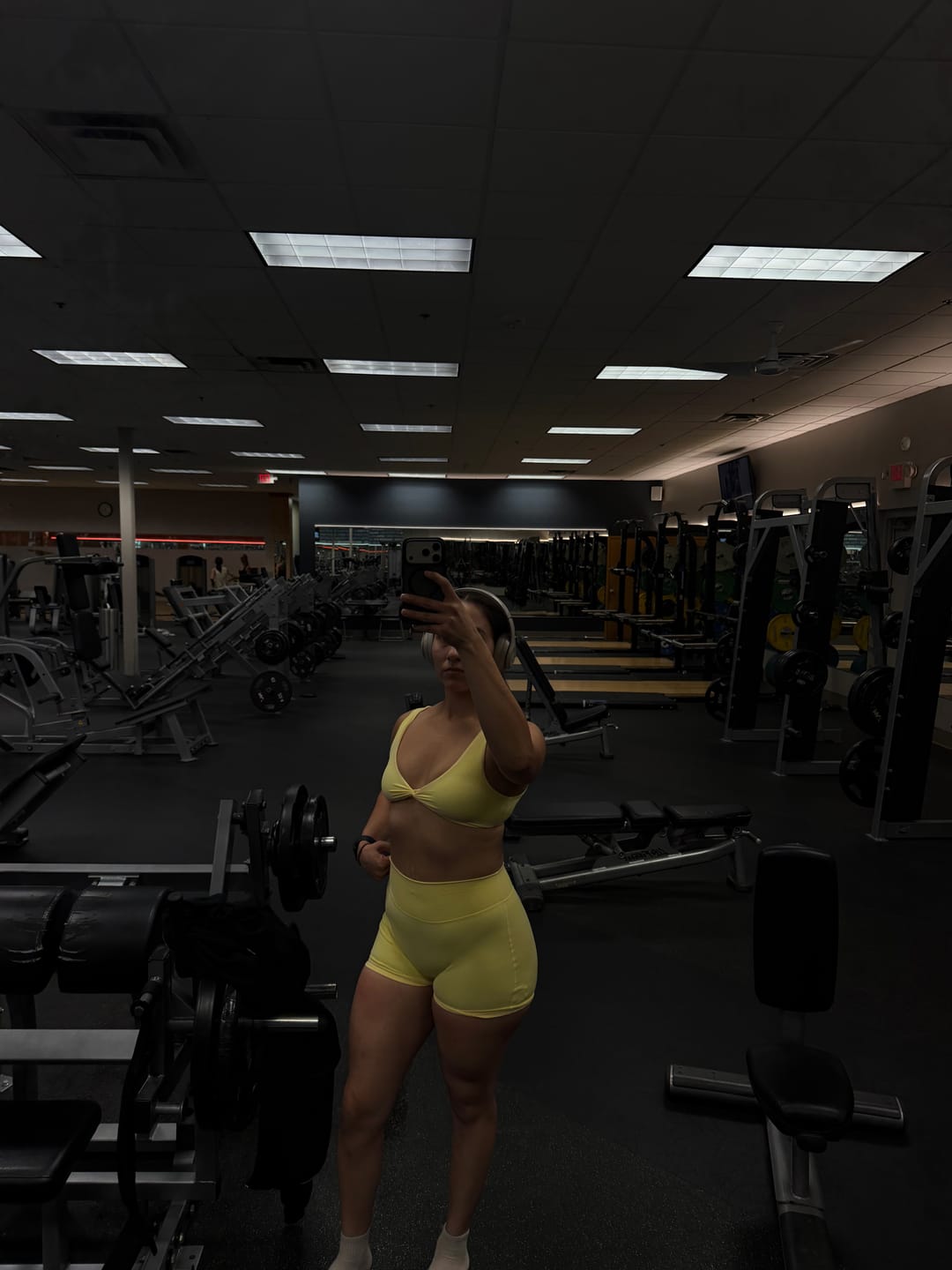 Customer photo review of W130 Amore Scrunch Shorts